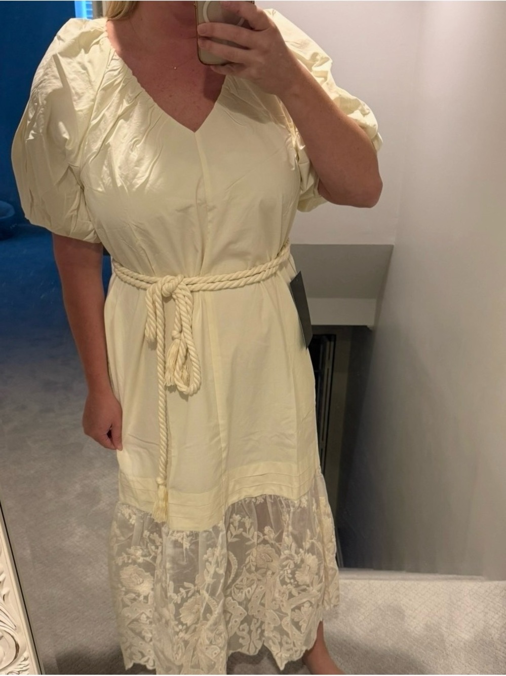 Tuckernuck x Studio McGee Juniper Midi Dress in Ivory - Picture 2 of 4